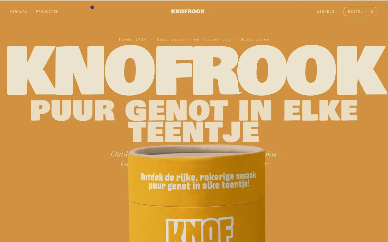 Website van Knofrook
